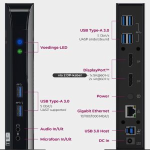 Unityj Uk Computers ICY BOX IB DK2242AC Wired USB 1 265