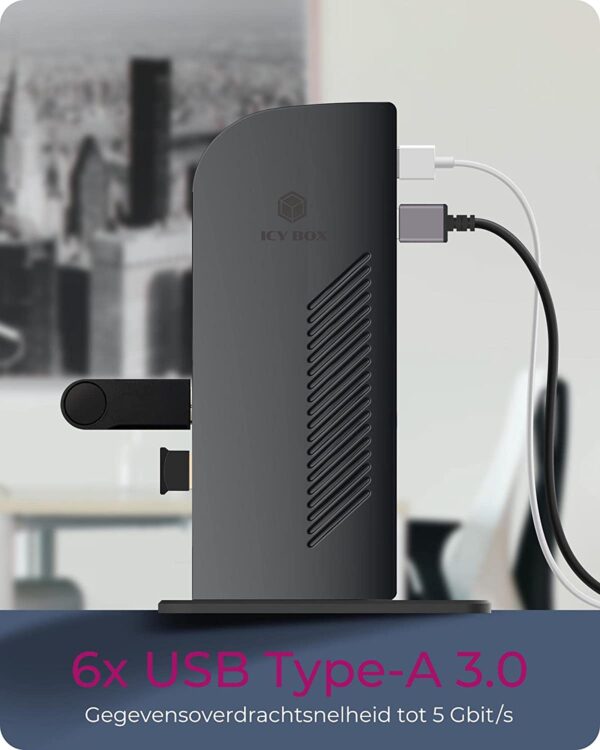 Unityj Uk Computers ICY BOX IB DK2242AC Wired USB 2 264