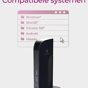 Unityj Uk Computers ICY BOX IB DK2242AC Wired USB 4 262