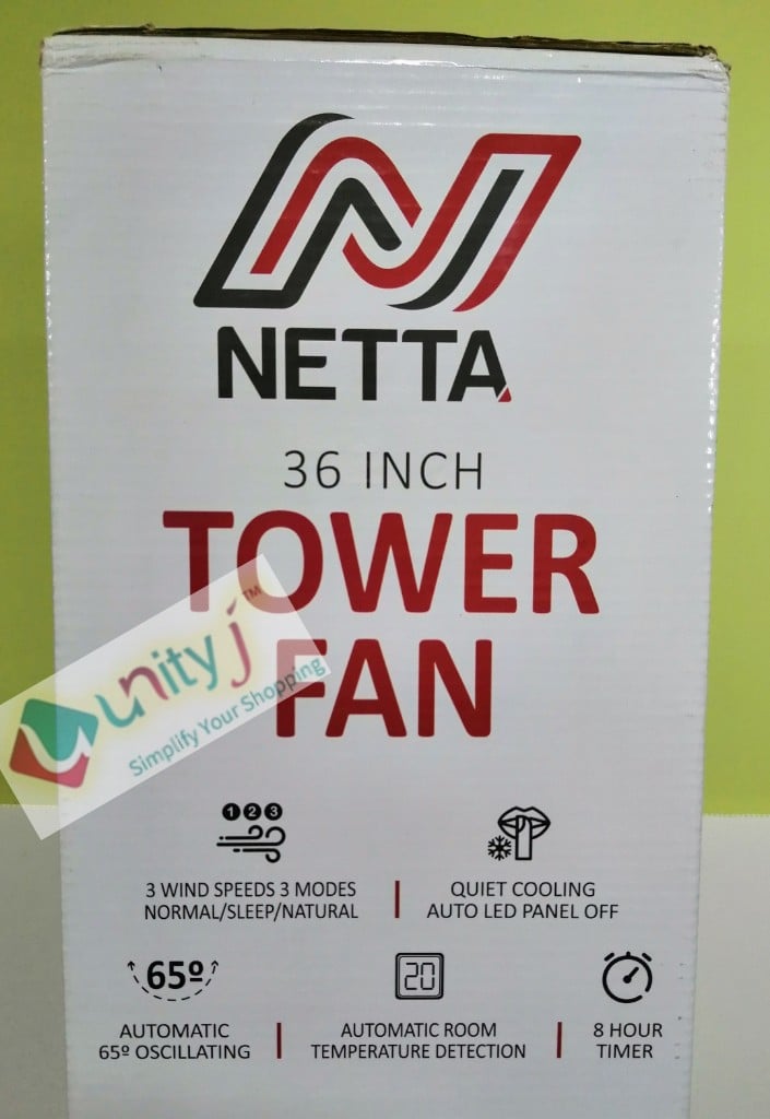 Unityj Uk Appliances NETTA Tower Fan, 36 Inch 1 231 Unityj Uk Appliances NETTA Tower Fan, 36 Inch 1 231