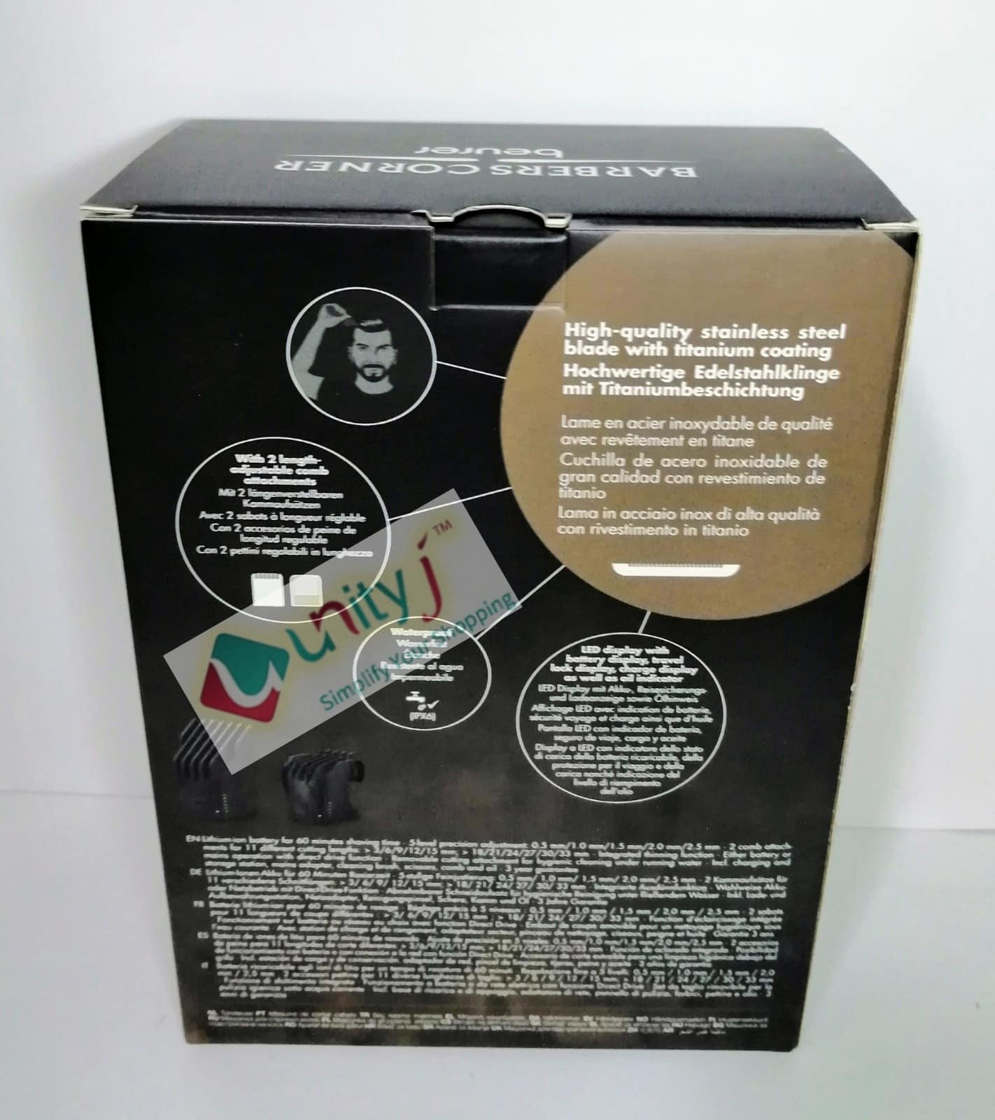 Unityj Uk Beauty Beurer HR5000 Barbers Corner Hair Clippers 1 207 Unityj Uk Beauty Beurer HR5000 Barbers Corner Hair Clippers 1 207