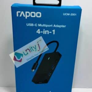 Unityj Uk Computers Rapoo UCM 2001 USB C Multiport Hub 4 In 1 522
