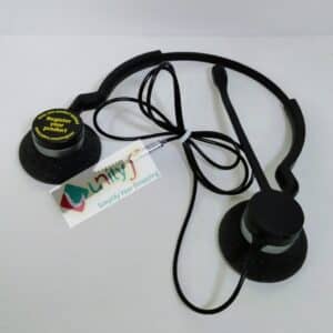 Unityj Uk Audio Video Like New Jabra BIZ 2300 Duo Wired Headset Optimised For Unified Communications 1 118