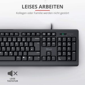 Unityj Uk Computers Trust 24092 Taro Wired Keyboard 1 627