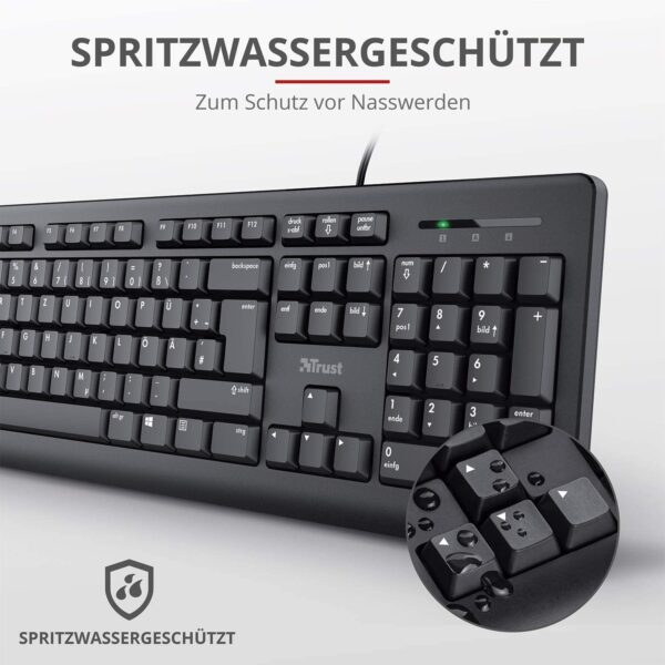 Unityj Uk Computers Trust 24092 Taro Wired Keyboard 2 626