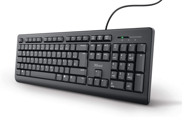 Unityj Uk Computers Trust 24092 Taro Wired Keyboard 628