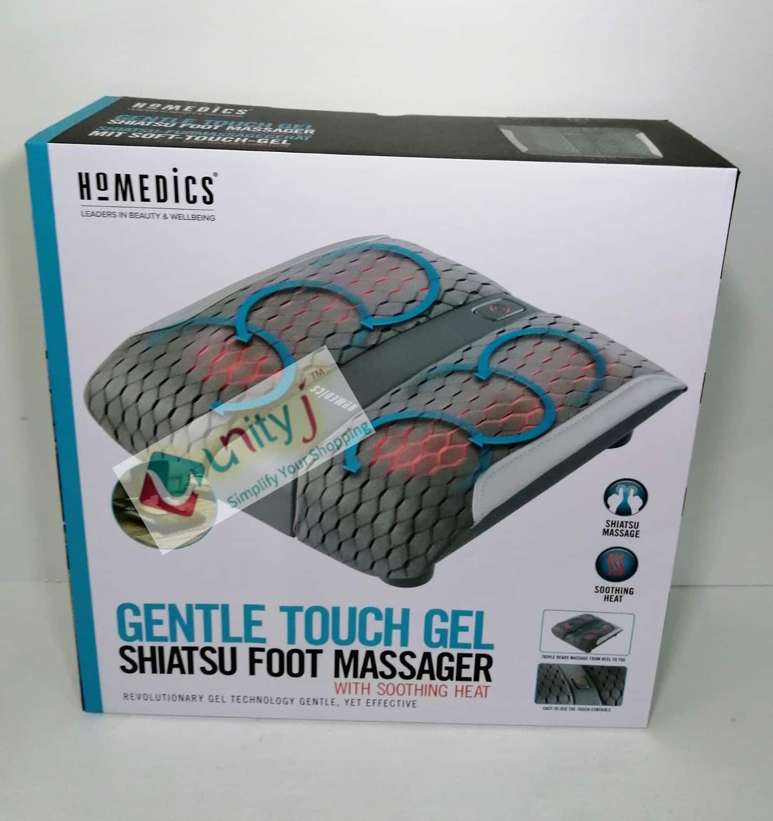 Unityj Uk Health Homedics Touch Gel Shiatsu Foot Massager With Heat 272 Unityj Uk Health Homedics Touch Gel Shiatsu Foot Massager With Heat 272