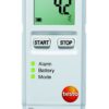 Testo Temperature Data Logger – 184 T2, High-Precision LCD Display, 150-Day Battery Life, 40,000 Readings, PDF Reports, Food Safety Monitoring, Cold Storage, Transport, Warehousing & Logistics