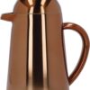 La Cafetière 8 Cup Cafetière Havana – Double Walled Thermal French Press, Stainless Steel Insulated Coffee Maker, Copper Finish, For Home & Office