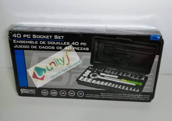 Unityj Uk Tools Project Pro 1950 40 Piece Socket Set 152