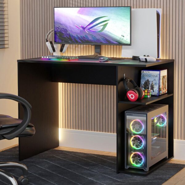 Unityj Uk Computers MEQATS Compact Gaming Computer Desk 1 1347