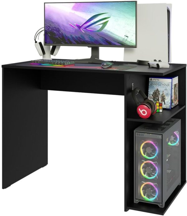 Unityj Uk Computers MEQATS Compact Gaming Computer Desk 1348