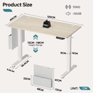 Unityj Uk Computers Bestier Electric Standing Desk 7 1512