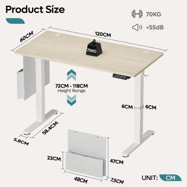 Unityj Uk Computers Bestier Electric Standing Desk 7 1512