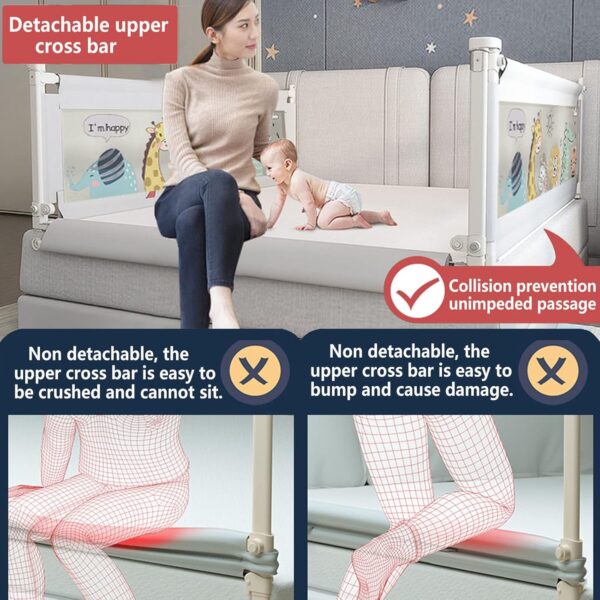 Unityj Uk Baby EAQ Toddler Bed Rail Safety Guards 3 433