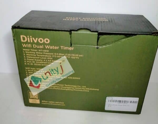 Unityj Uk Household Diivoo WiFi Water Timer 2 Zones With RFID Gateway 1 555