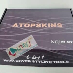 Unityj Uk Beauty 1000W Hot Air Styler 6 In 1 Hair Styler Hot Air Brush Set 736