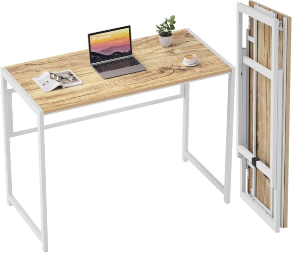 Unityj Uk Computers GreenForest Folding Desk For Small Spaces 1836