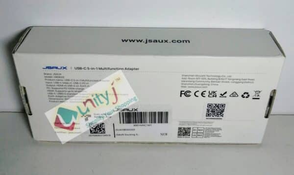 Unityj Uk Computers JSAUX 5 In 1 Docking Station 1 1664