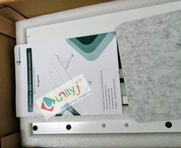 Unityj Uk Computers MAIDeSITe Electric Standing Desk White 1 1776