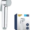 GROHE Trigger Spray – Vitalio 30 Hand Shower with Chrome Finish, Anti-Limescale Easy Clean, Universal Mounting, 1.0 Bar Min Pressure, Safe for Families, Ideal for Home Bathrooms, Hotels, Guest Toilets & Modern Washrooms – 26351000