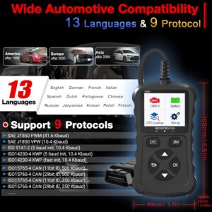 Unityj Uk Automotive Parts Accessories IKiKin OBD2 Diagnostic Scanner 5 150