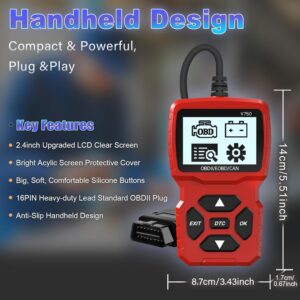 Unityj Uk Automotive Parts Accessories IKiKin OBD2 Fault Code Reader 6 127