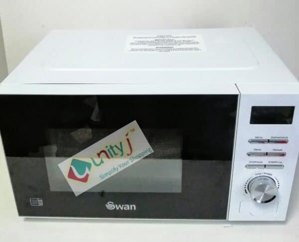 Unityj Uk Kitchen Appliances Swan Digital Microwave 20L 700W – White 2007