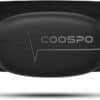COOSPO Heart Rate Monitor Chest Strap H6 Bluetooth ANT+ HRM for Cyclists, Gym Users & Running Enthusiasts – Accurate Tracking, Sweatproof, 300-Hour Battery, Compatible with Zwift Wahoo Garmin Polar Peloton