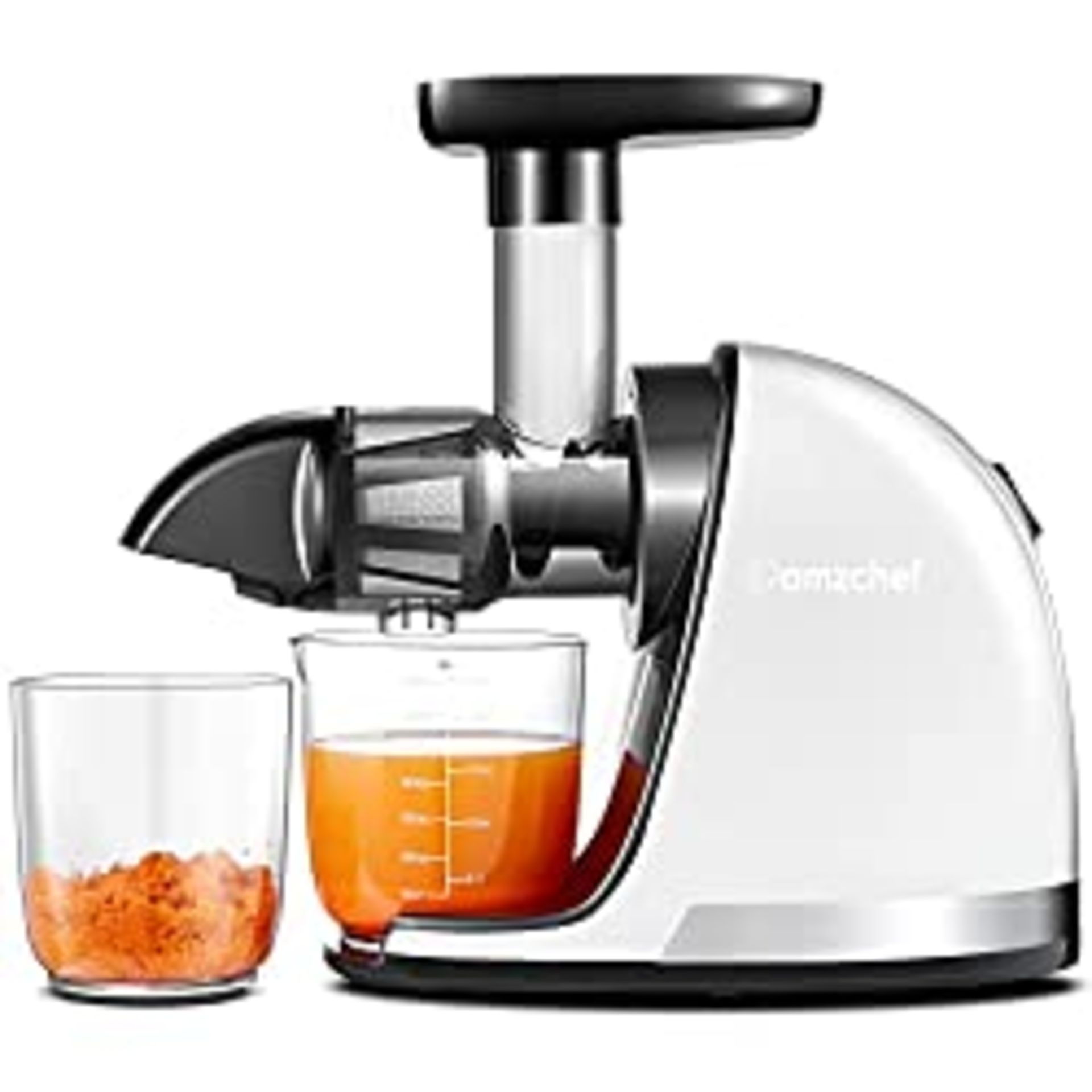 Unityj Uk Kitchen Appliances AMZCHEF Cold Press Slow Juicer White 2017 Unityj Uk Kitchen Appliances AMZCHEF Cold Press Slow Juicer White 2017