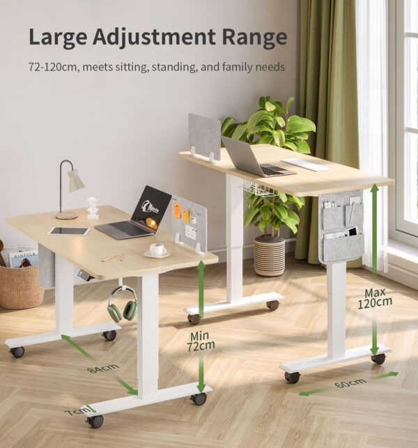 Unityj Uk Computers MAIDeSITe Electric Standing Desk 1 2115