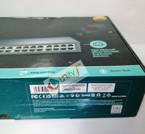 Unityj Uk Computers TP Link 24 Port 10100Mbps Ehternet Switch 2 2158