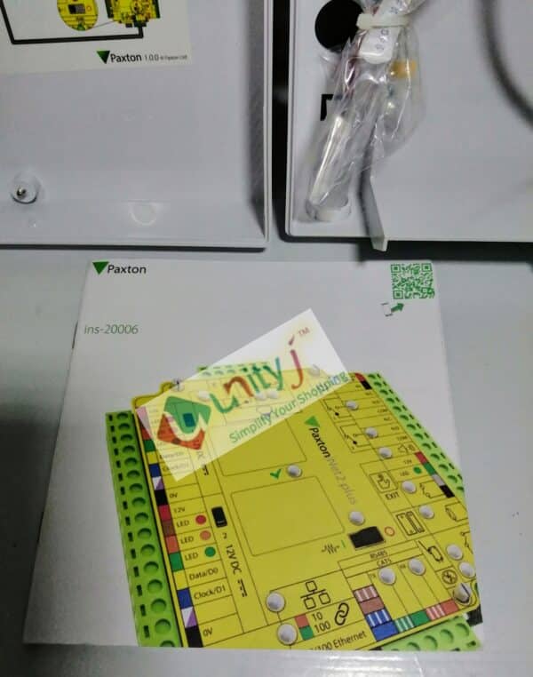 Unityj Uk Industrial Net2 Plus – 1 Door Controller, PoE+, With Plastic Cabinet 1 155
