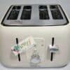 Kenwood 4 Slot Toaster Dawn TFP09.​000CR – 1800W Family Toaster with 5 Browning Settings, Reheat, Defrost & Cancel Functions, Pull-Out Crumb Tray – Oatmeal Cream – Ideal for Busy Mornings, Home & Family Kitchens