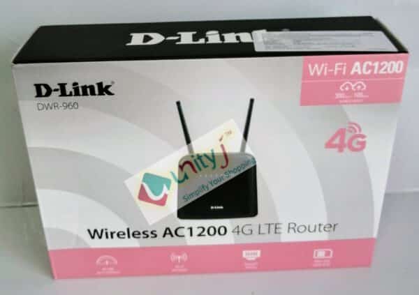 Unityj Uk Computers D Link DWR 960 LTE Cat7 Wi Fi AC1200 Router 2245