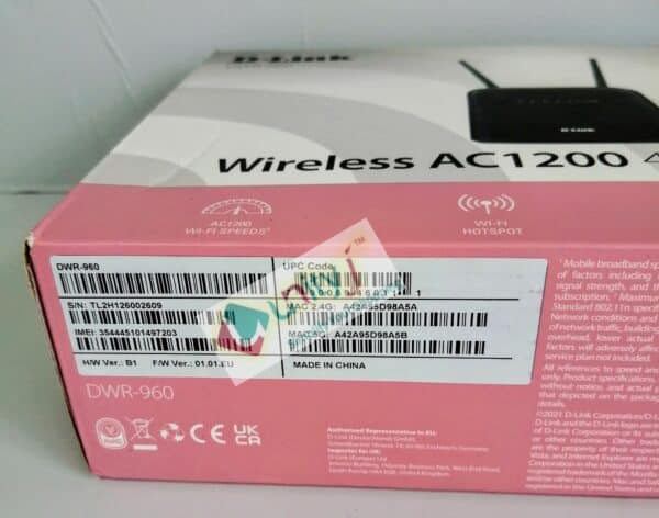 Unityj Uk Computers D Link DWR 960 LTE Cat7 Wi Fi AC1200 Router 3 2248