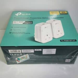 Unityj Uk Computers TP Link TL PA8010PKIT Powerline Adapter Starter Kit 2 2269