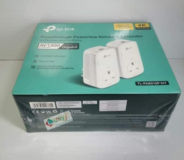 Unityj Uk Computers TP Link TL PA8010PKIT Powerline Adapter Starter Kit 2 2269