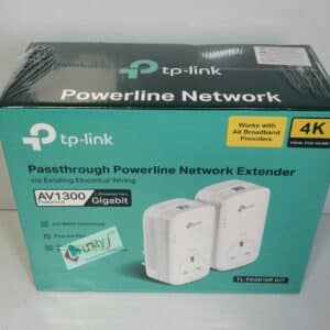 Unityj Uk Computers TP Link TL PA8010PKIT Powerline Adapter Starter Kit 2267