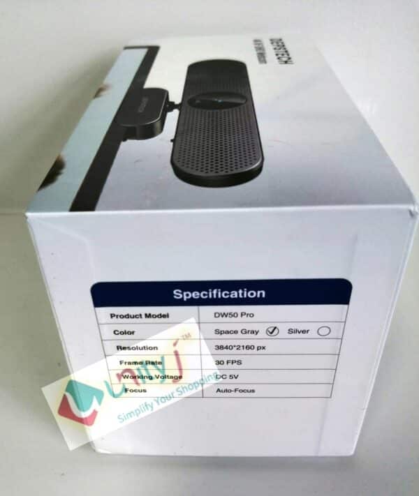 Unityj Uk Computers DEPSTECH DW50 Pro 4K Webcam For PC 2 2288