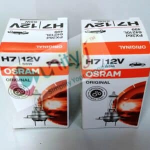 Unityj Uk Automotive Parts Accessories 2x OSRAM 64210L 12V 55W H7 Longlife 194