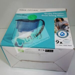 Unityj Uk Kitchen Appliances Aqua Optima Oria Water Filter Jug & 9 Evolve+ Filter Cartridge 3 2357