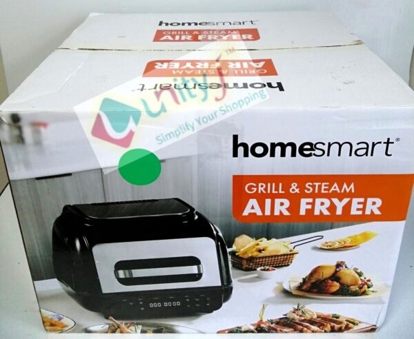 Unityj Uk Kitchen Appliances Used HomeSmart Steam & Grill Airfryer 6L 2319