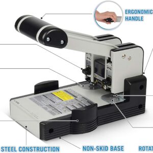 Unityj Uk Office Carl MFG Heavy Duty 2 Hole Punch 7 783 Unityj Uk Office Carl MFG Heavy Duty 2 Hole Punch 7 783