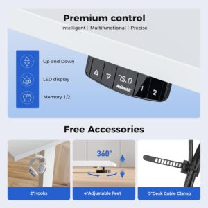Unityj Uk Computers Agilestic Electric Standing Desk 5 2449