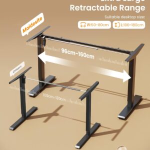 Unityj Uk Computers MAIDeSITe Electric Height Adjustable Standing Desk T1 1 2361