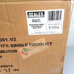 Unityj Uk Industrial Sealey Eh5001 Industrial Fan Heater 5Kw 415V 3Ph 2 172