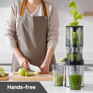 Unityj Uk Kitchen Appliances AMZCHEF Cold Press Juicer Machine 1 2374