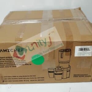 Unityj Uk Kitchen Appliances AMZCHEF Cold Press Juicer Machines Triple Filter 2367