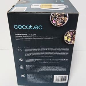 Unityj Uk Kitchen Appliances Cecotec ThermoSense 370 Clear Electric Kettle 1.7 Litres 1 2445